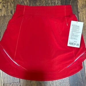 Lululemon Hotty Hot High Rise Skirt NWT size 4